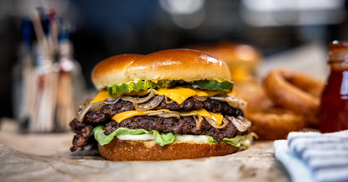 Cheesy Double Smashburgers | Beef Loving Texans | Beef Loving Texans is your one-stop information ce